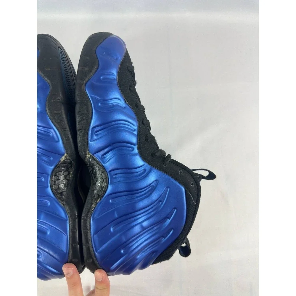Nike Foamposite Pro B Varsity Royal Black 2001 Shoes 624041-401 Men's Size 10.5
